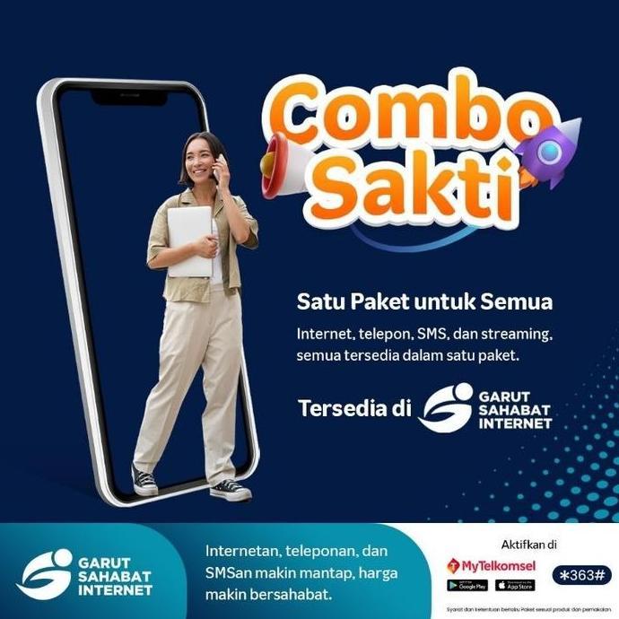 Combo sakti Internet 14GB/30hr Rp30rb