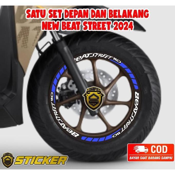 STICKER CUTTING VELG NEW BEAT STREET 2024 STIKER VELG BEAT STREET STIKER VELK BEAT STREET STIKER PEL