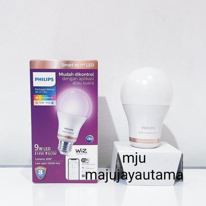 Lampu led philips smart wifi led 9 watt