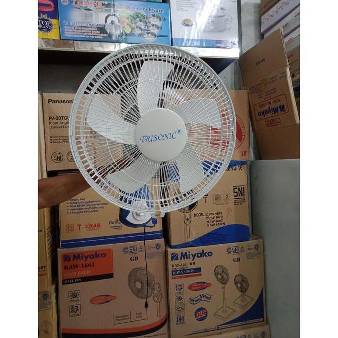 TRISONIC T-1607 Kipas Angin Dinding 16 Inch