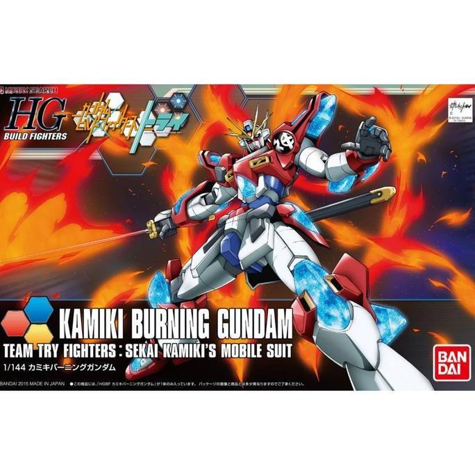 bandai gunpla HGBF HG high grade Kamiki burning gundam