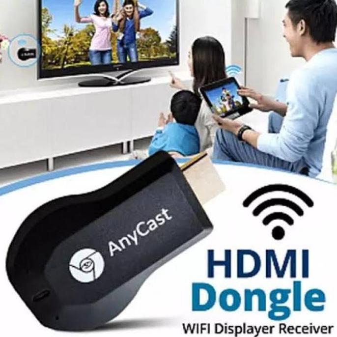ANYCAST HDMI DONGLE ORIGINAL DONGEL ANYCASH /ALAT HP KE TV/HDMI