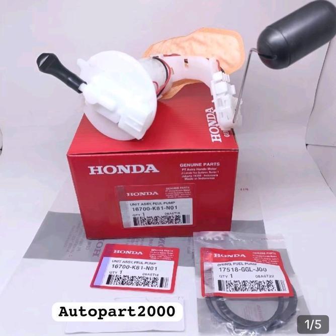 Guel Pump Assy Pompa Bahan Bakar Honda K81 Asli Mitsuba Original Beat Esp K25G ( 2017-2019 ) Beat St