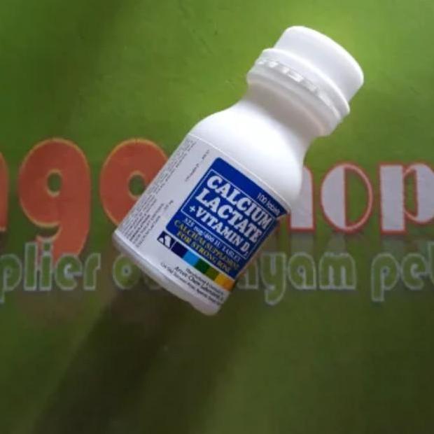 calcium lactate obat kalek ayam tarung philipine vitamin tulang