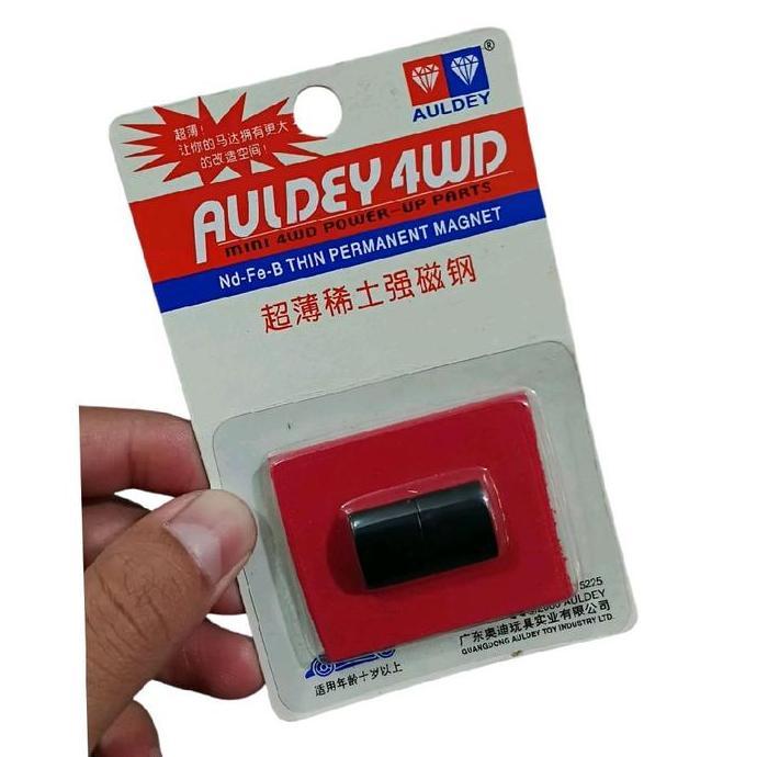 MAGNET AULDEY STRONG 2X12MM HITAM / MAGNET DINAMO TAMIYA