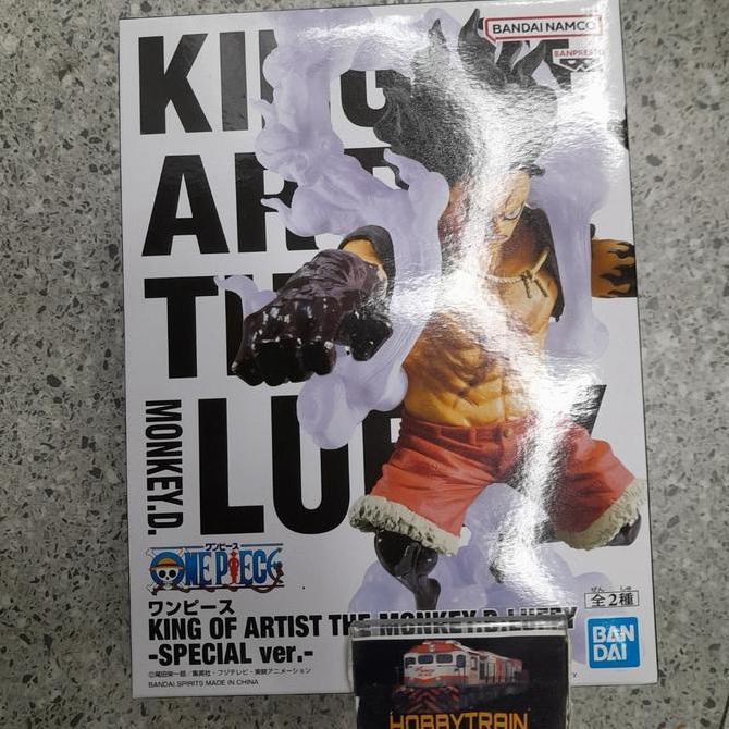 BANPRESTO KING OF ARTIST MONKEY D LUFFY GEAR 4 SNAKEMAN SPECIAL VER FIGURE