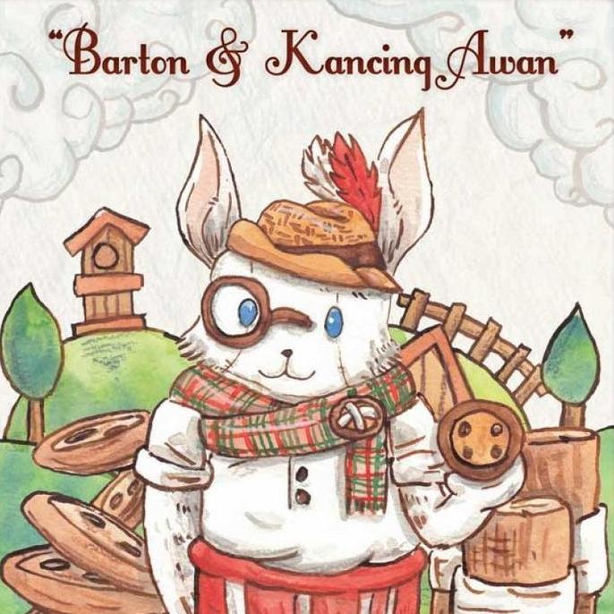 Board Book: Barton dan Kancing Awan Buku Cerita Anak Bahasa Indonesia