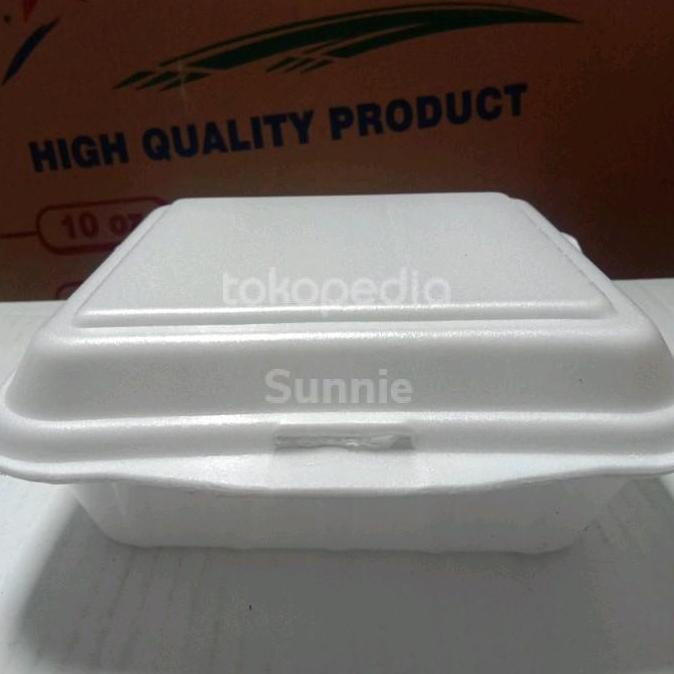 styrofoam box nasi kotak /styrofoam nasi gabus 100pc