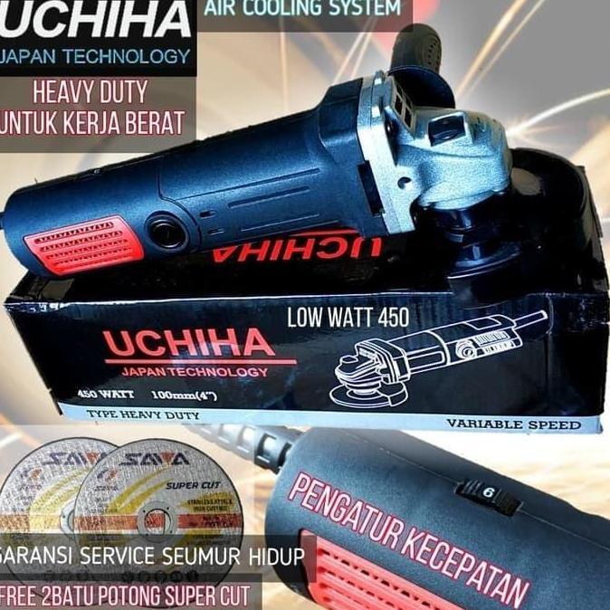 Mesin Gerinda Tangan Merk Uchiha Japan Type 802 Ditributor Resmi