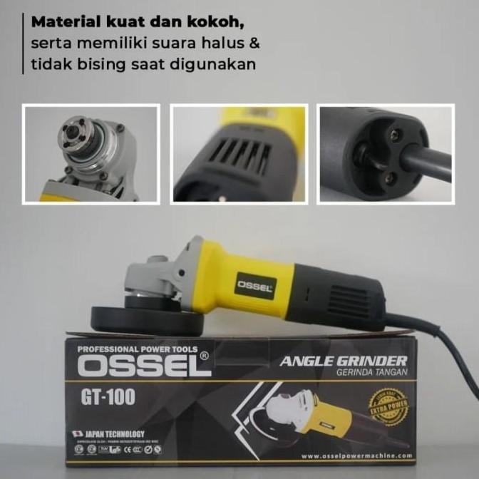 Gerinda GT100 Ossel Mesin Gerinda Tangan GT100 Ossel