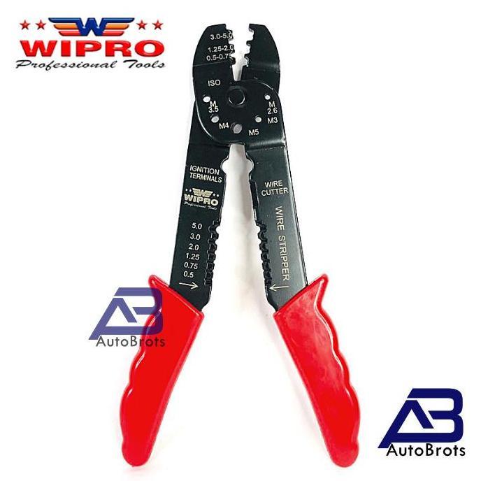 Tang Crimping Press Skun 6mm - 0,75mm OPT / 4 Way Crimping Tool