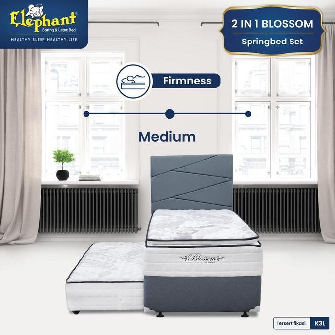 Kasur Springbed 2 In 1 Blossom Elephant