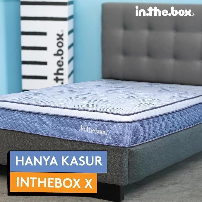 Kasur Springbed INTHEBOX X Ukuran 120x200 (Full) - FREE BANTAL