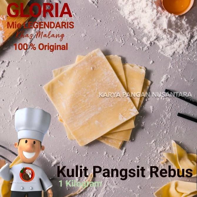 KULIT PANGSIT GLORIA MALANG KULIT PANGSIT REBUS KULIT PANGSIT MIE 1KG