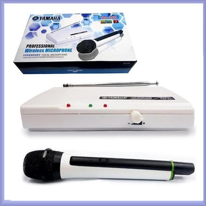 Yamaha YM-260 Profesional Microphone Single Wireless - Mic Suara