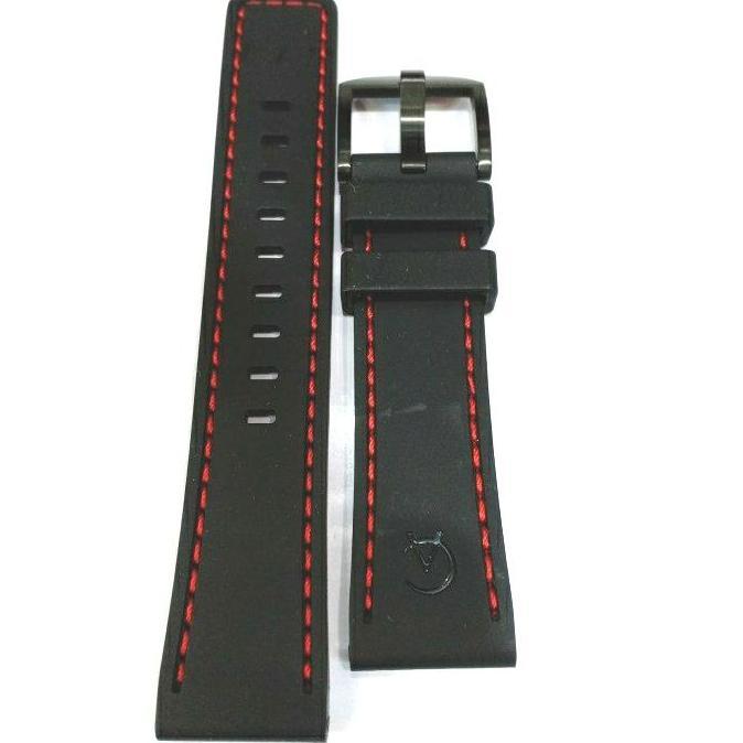 STRAP TALI JAM TANGAN RUBBER ALEXANDRE CHRISTIE ASLI 22MM 22 MM