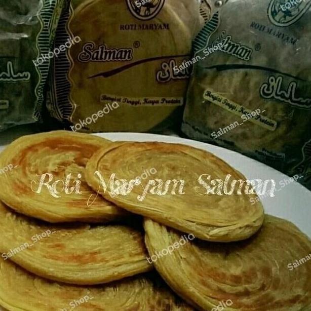 Roti maryam salman asli rasa ORIGINAL 1 pack isi 5 roti mariam stasiun