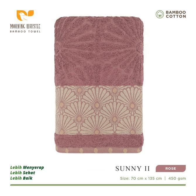 Morning Whistle Bamboo Towel Sunny / Handuk Mandi