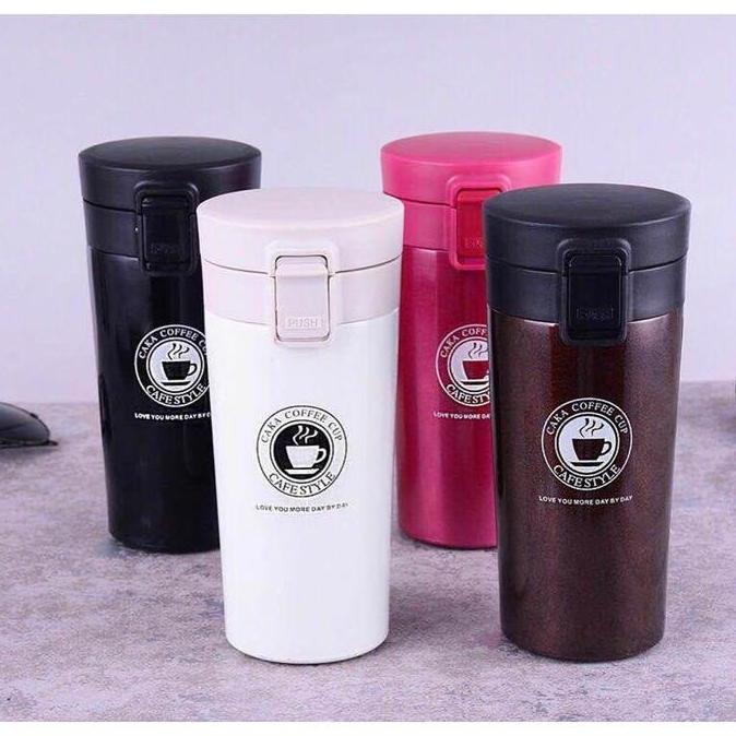 Termos Kopi Travel / Termos Motif Gelas Kopi VACUUM INSULATION CUP