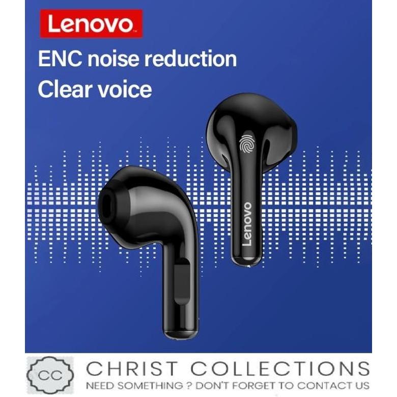 LENOVO TRUE WIRELESS BLUETOOTH EARPHONE MINI EARBUDS TWS LP12 WITH ENC