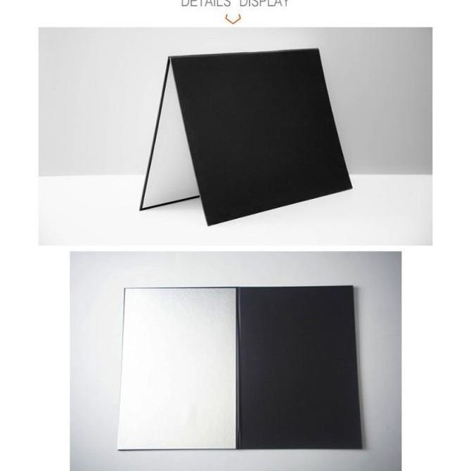 Reflektor Papan Lipat Fotografi Cardboard A3 / Perlengkapan Fotografi