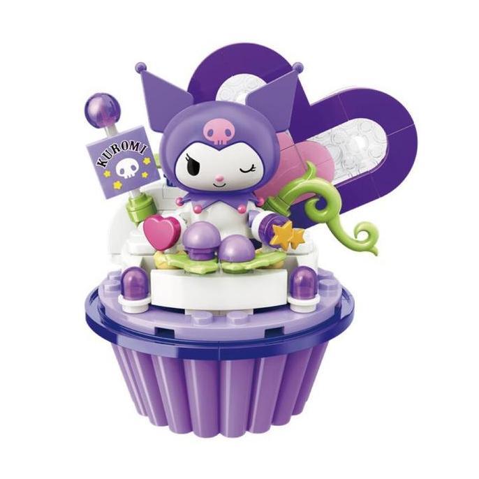 Kuromi Qman Keeppley Sanrio Cupcake