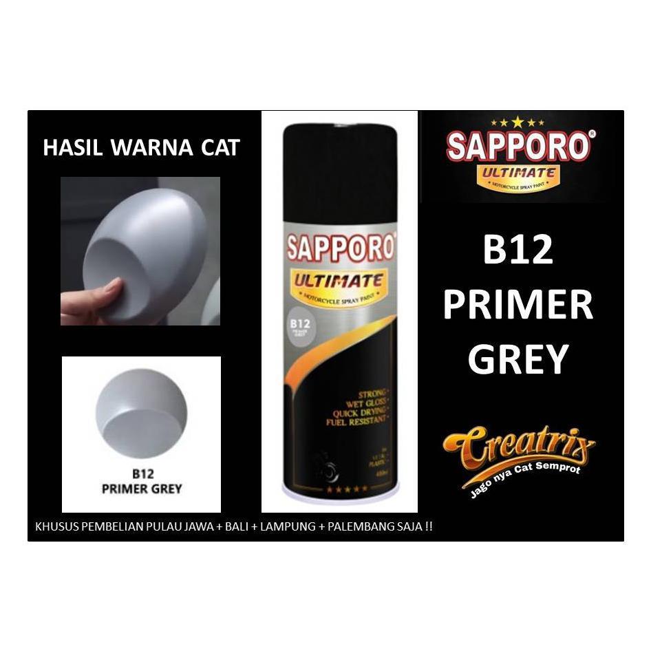 Sapporo Ultimate B12 Primer Grey / Sapporo Spray / Epoxy / Poxy