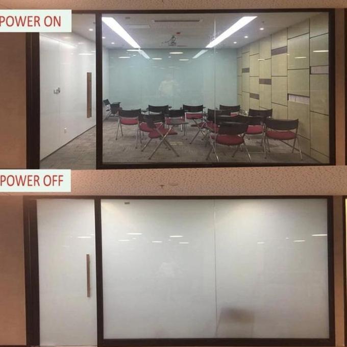 Smart Film PDLC untuk Smart Glass lembaran per setengah meter persegi
