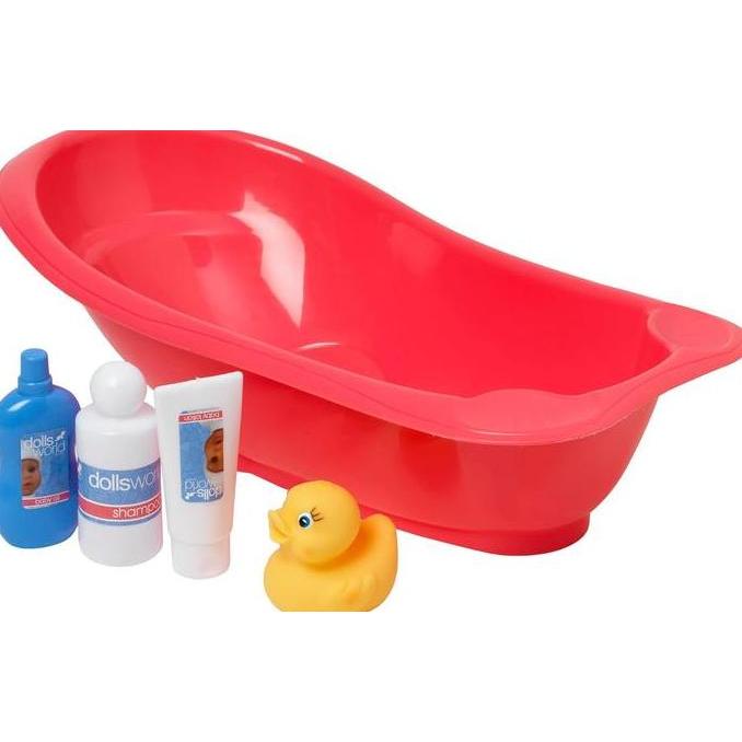 Bak Mandi Boneka Dollsworld Baby Bath Set Kids Bath Toy