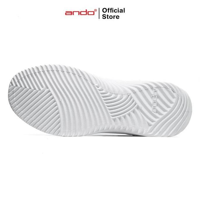Ando Official Sepatu Sneakers Ehner Pria Dewasa - Putih MS
