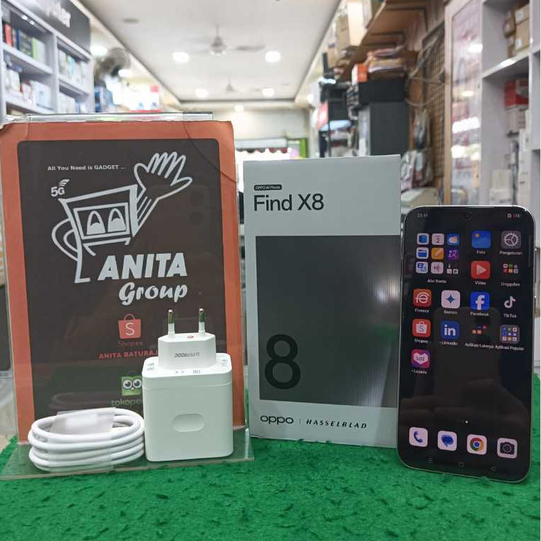EX DEMO OPPO FIND X8 RAM 12/256GB (GRAY) FULLSET