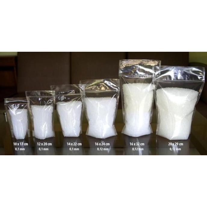 Stand Up Pouch Plastik PP 18 x 30