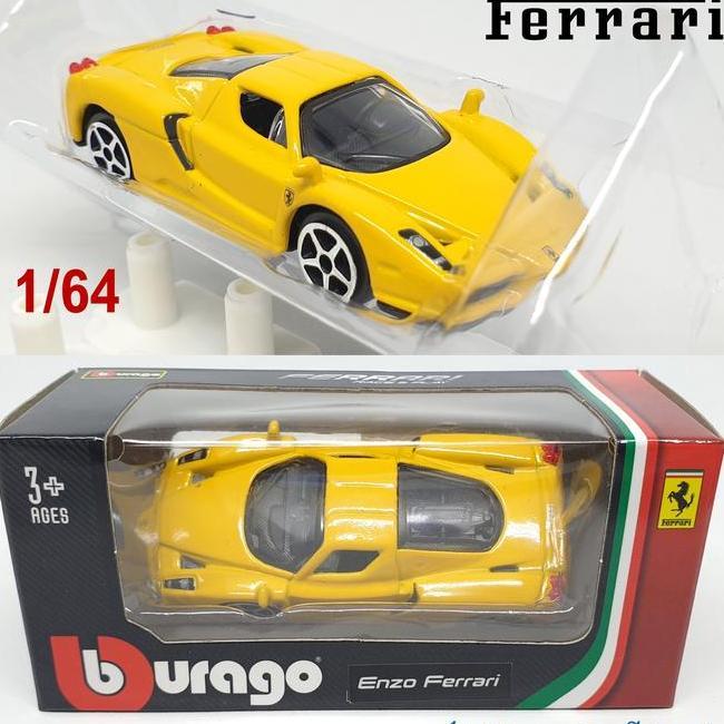 Diecast Ferrari Enzo Ferrari Burago 164 Mainan Mobil Toy