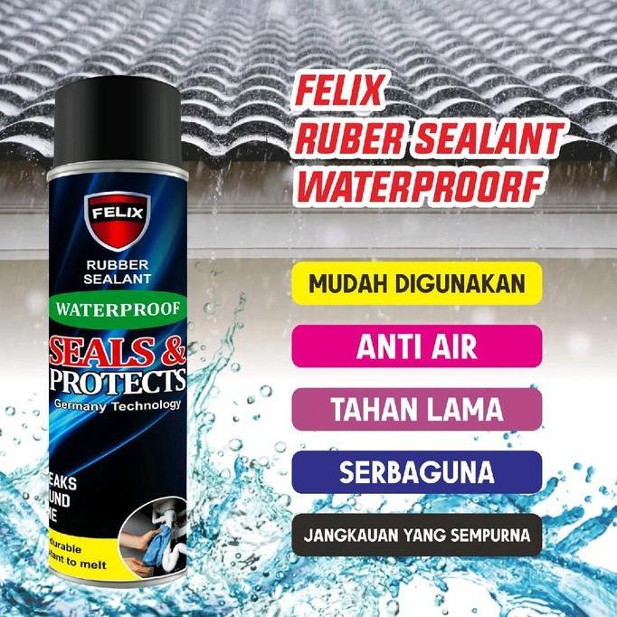 Potere- Spray Penambal Bocor Waterproof / Aqua Spray Anti Bocor 500Ml