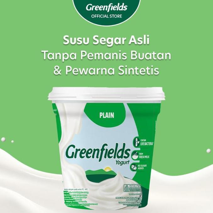 Maxmilt- Yogurt Greenfields Plain 1Kg