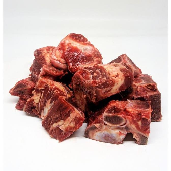 Beff- Iga Gondrong Sapi / Beef Neck Bone Aus / Tulang Leher Berdaging Murah