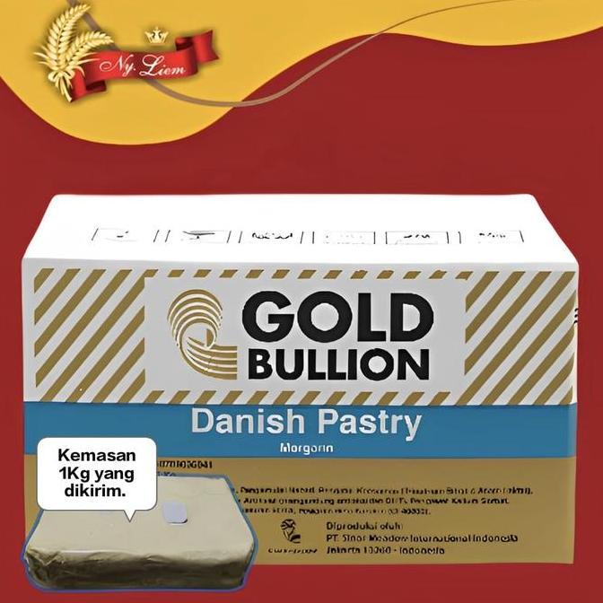 Maxmilt- Gold Bullion Danish Pastry / Margarine Pastry 1Kg #R