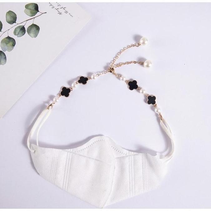 Lansungaja- Tali Masker Headloop Extender / Strap Masker / Konektor Hijab Fashion Korea / Rantai Mas