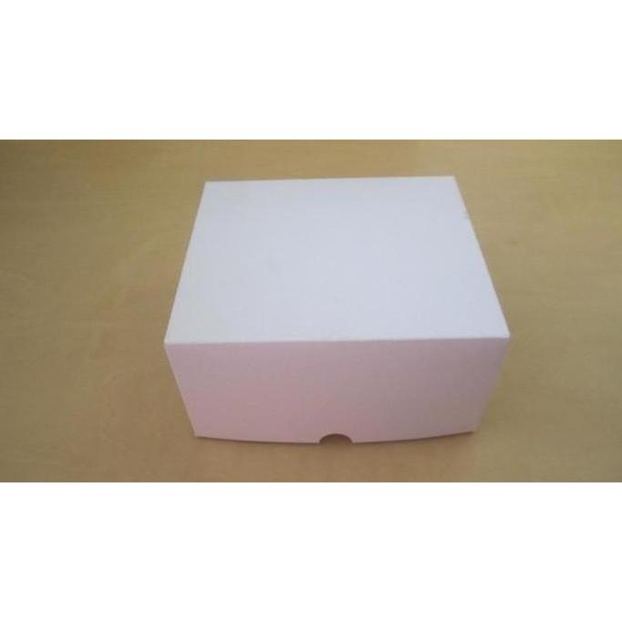 GO SEND ONLY Dus Snack 12 x 16 - Kardus Snack - Kue - Dus Polos