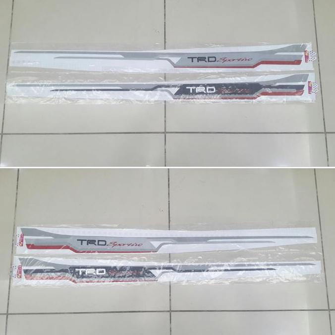 Stiker Body Mobil Trd Sportivo Toyota Avanza Innova Calya