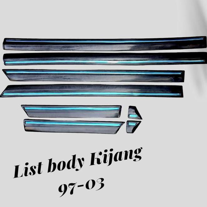 Lis List Body Lgx 1997 Hitam Mobil Kijang Capsule 1997-2003