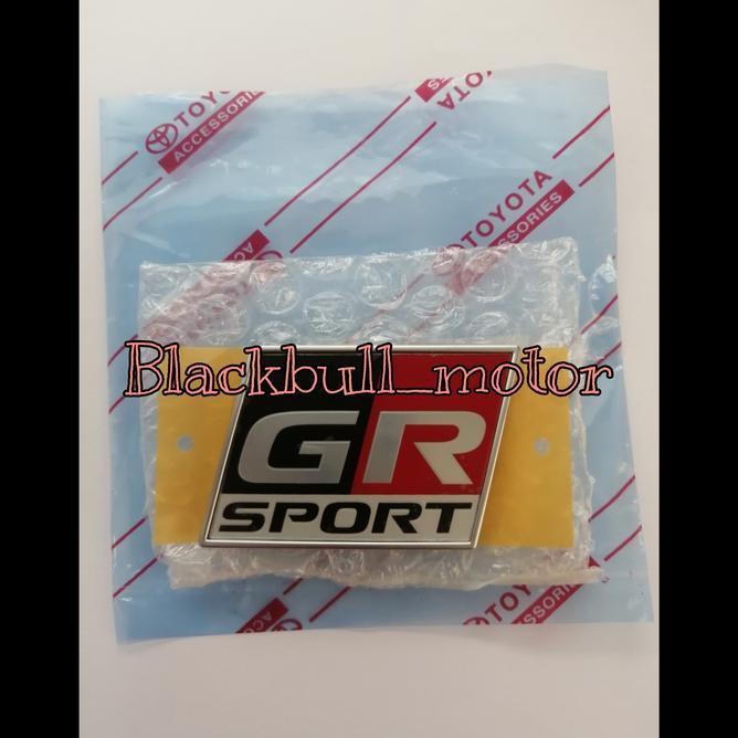 Emblem Logo Gr Fortuner 2021 Sport Bagasi Belakang