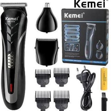 Mijikai- Km-1419 Mesin Cukur Kemei Clipper 3 In1 Alat Cukur Rambut Charger 1419