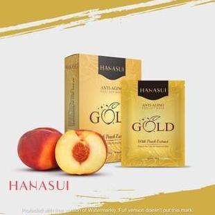 Utsukushi- [Box] [Gold] Masker Naturgo Gold / Naturgo Hanasui Gold / Masker Komedo Wajah