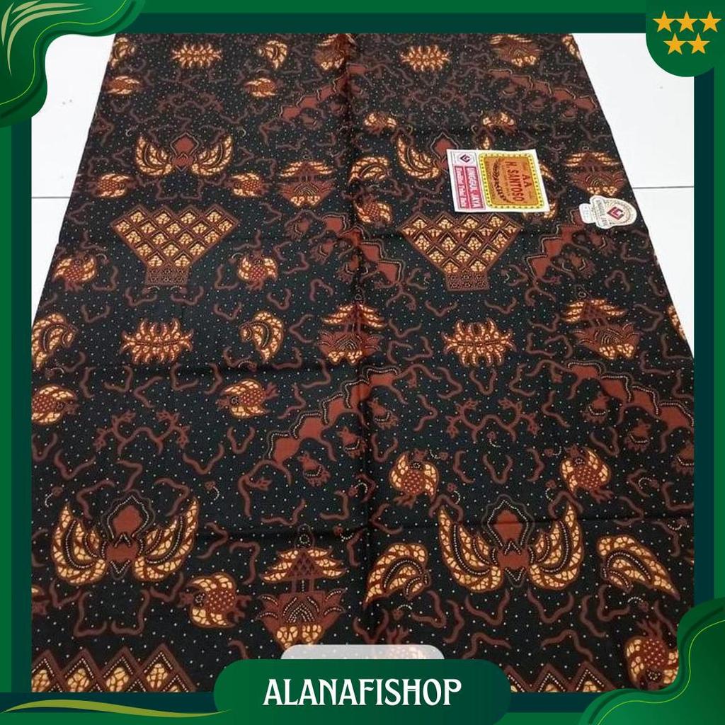 Kain Batik H Santoso AA Unggul Jaya | Batik Sogan Motif Sidomulyo Parang Kusumo Mukti GBM COD