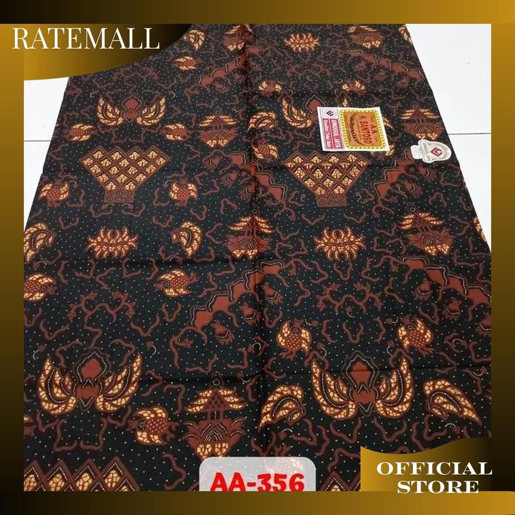 Kain Batik H Santoso AA Unggul Jaya | Batik Sogan Motif Sidomulyo Parang Kusumo Mukti GBM Promo