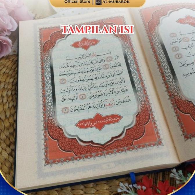 Al Quran Mushaf Madinah Rasm Utsmani Al-Kamil A4 Biru Non Terjemah Alquran Besar Tanpa Terjemahan LA