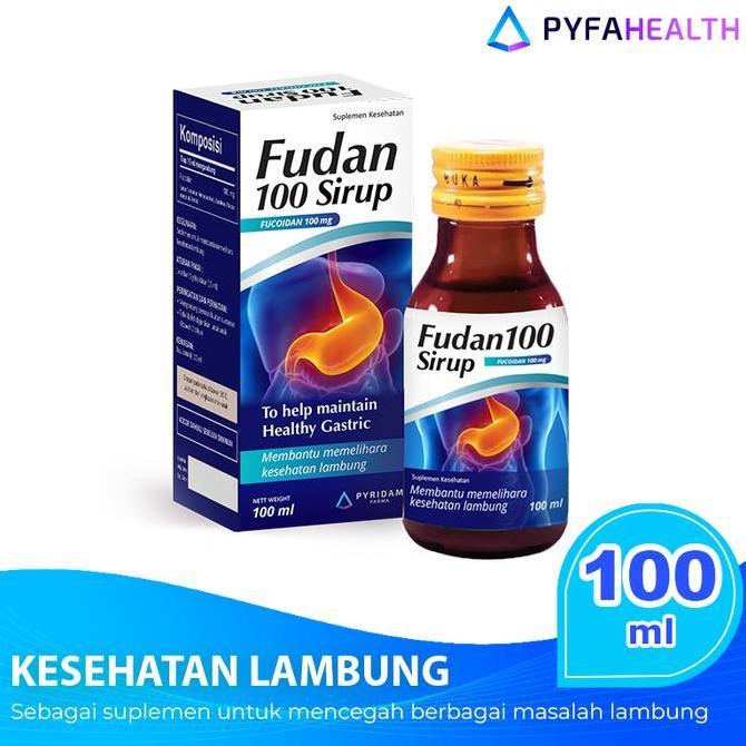 NEW FUDAN FUCOIDAN 100MG SIRUP BANTU MEMELIHARA KESEHATAN LAMBUNG - 100ML ORI