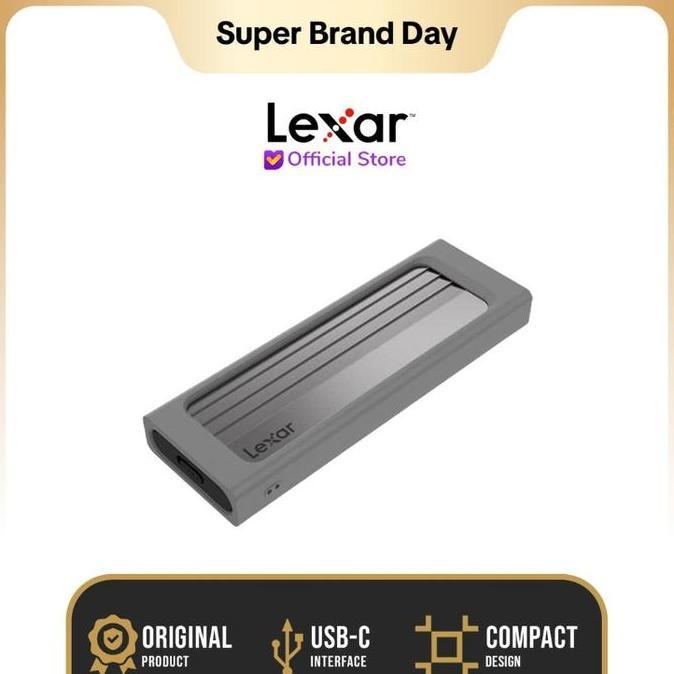 Hozon- Lexar Ssd Enclosure E350 M.2 Nvme & Sata External Case Usb 3.2 Type-C