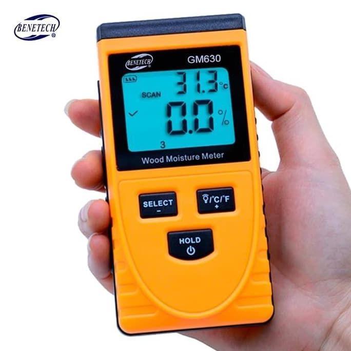 APX Wood Moisture Meter Benetech GM630 Induction Kayu Induksi MC Tester